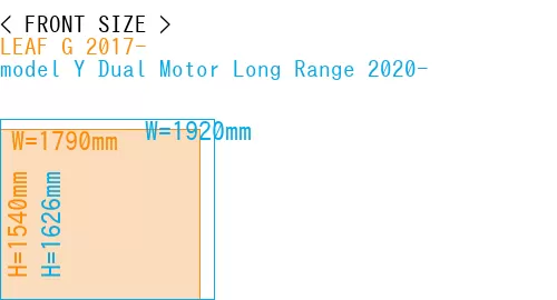 #LEAF G 2017- + model Y Dual Motor Long Range 2020-